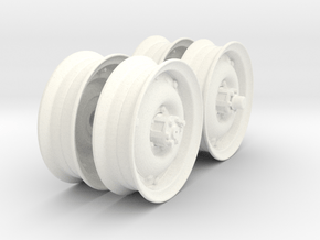 1-16 RIMS For 600x16 Both Sides in White Processed Versatile Plastic
