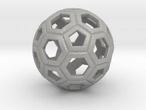 Soccer Ball 1 Inch in Aluminum