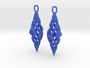 Vision Earrings in Blue Processed Versatile Plastic