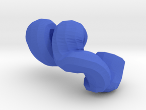 Proline Helix Cartoon in Blue Processed Versatile Plastic