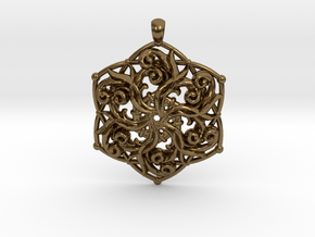 PENDANT 1 3 in Polished Bronze