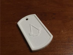 Dogtag - Assassin's Creed Syndicate in White Processed Versatile Plastic
