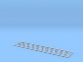 Signal Ladders 7mm Scale 2 x 21' X 12" in Smooth Fine Detail Plastic