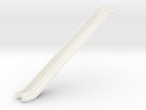 N Scale Escalator 54mm in White Processed Versatile Plastic
