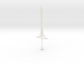 Sun Sword in White Processed Versatile Plastic