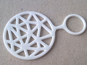 Bubble Break - Ring - C in White Natural Versatile Plastic