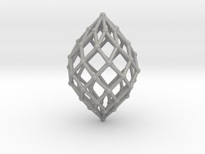0515 Polar Zonohedron V&E [8] #002 in Aluminum