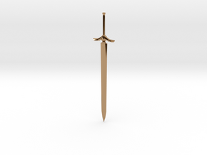 Small Claymore in Polished Brass