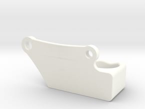Remington 870 Shell Holder Right Side in White Processed Versatile Plastic
