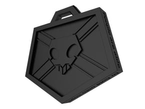 Soul Reaper Badge in Black Natural Versatile Plastic