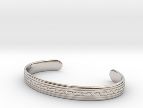 Bracelet Marocain 160 in Platinum