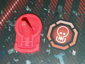 Reaver Base in Red Processed Versatile Plastic