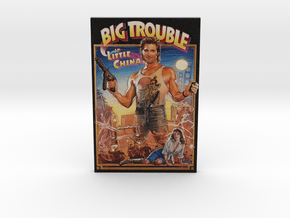 Big Trouble In Little China Fridge Magnet in Full Color Sandstone