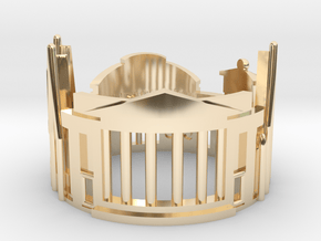 Edinburgh Ring - Gothic Ring in 14K Yellow Gold: 5.5 / 50.25