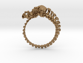 Dragon Ring - Size 9  in Natural Brass