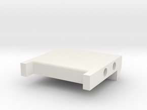 Dx9 Carry (Rodimus) Spoiler Upgrade Kit in White Natural Versatile Plastic