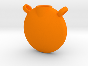 Urn 2 in Orange Processed Versatile Plastic