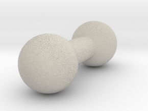 4mm Double Ball Joint - Skinny Post in Natural Sandstone