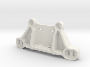 0031 - Dyna Storm D3 Shock Tower Mount in White Natural Versatile Plastic