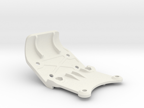 0029 - Dyna Storm E4, Kick-up Plate in White Natural Versatile Plastic