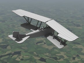 Lohner B.VII (unarmed, various scales) in Gray PA12: 1:144