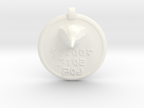 Amulet of Nocturnal in White Processed Versatile Plastic