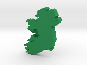 Galway Earring in Green Processed Versatile Plastic