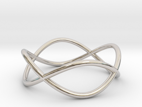 Size 9 Infinity Ring in Platinum