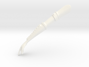 Beast Dancer Arm Right in White Processed Versatile Plastic