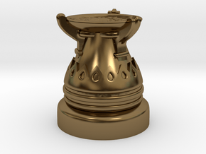 28mm Egyptian Cauldron  in Polished Bronze