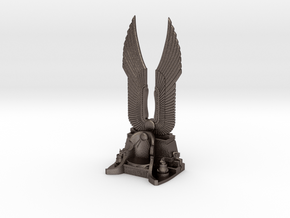 35mm Cleopatra Throne in Polished Bronzed Silver Steel