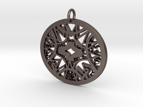 Ornamental #6 in Polished Bronzed Silver Steel