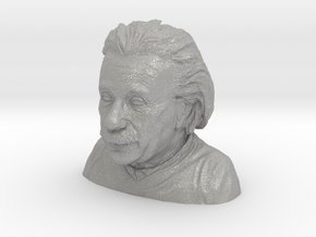 Einstein Bust in Aluminum