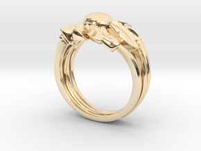 Flower of Love in 14K Yellow Gold