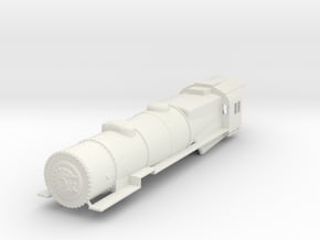 Prr L1 S Scale Shell Boiler Cab and Walkways V. 2 in White Natural Versatile Plastic