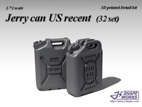 1/72 Jerry can US recent (32 set) in Smoothest Fine Detail Plastic