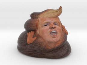 Donald "Turd" Trump medium in Full Color Sandstone