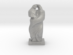 Mother Child Sculpture in Aluminum