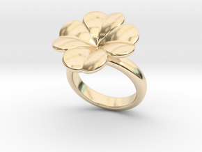 Lucky Ring 18 - Italian Size 18 in 14K Yellow Gold