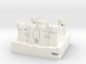 Castle Riath in White Processed Versatile Plastic