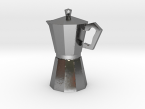 bialetti in Fine Detail Polished Silver