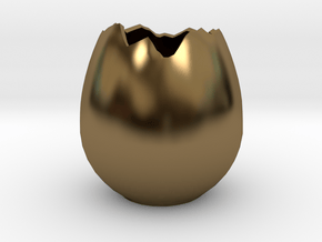 EggShell1 in Polished Bronze