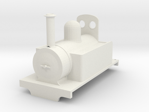 O9 Heywood 0-6-0T - For Graham Farish Chassis in White Natural Versatile Plastic