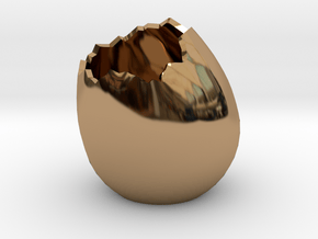 EggShell2 in Polished Brass