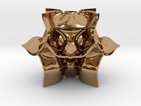 Parametric Mathematical Geometry in Polished Brass