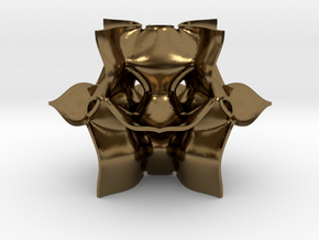 Parametric Mathematical Geometry in Polished Bronze