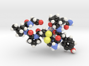 Oxytocin in Glossy Full Color Sandstone
