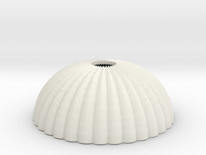 1/144 12mm scale army parachute para Fallschirm in White Natural Versatile Plastic