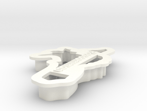 Roscommon Cookie Cutter in White Processed Versatile Plastic