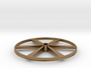 CHAPP, 1:8 Scale, 26" Bicycle Wheel, 120904 in Natural Brass